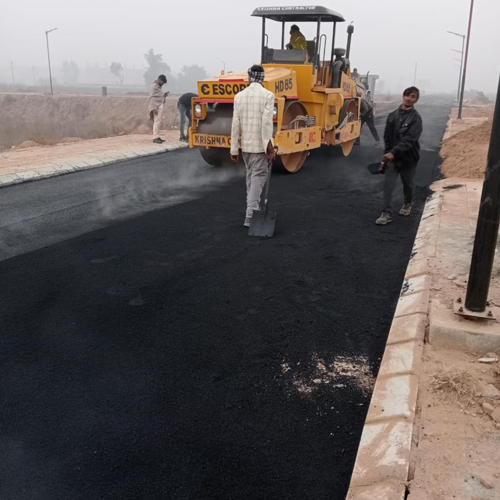 Bitumen Road Work