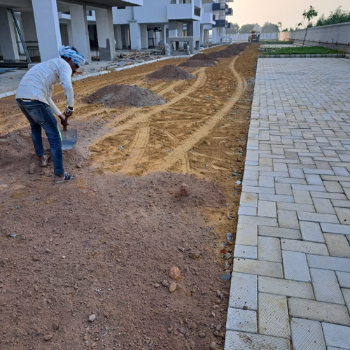 Soil Moorum WBM Road Work